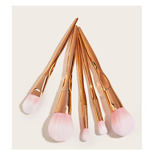 makeup pinsel set Schönheit Pinsel 5 stücke Make-up Pinsel Set Professionelle Kosmetik Werkzeuge Für Puder Rouge Foundation Lidschatten Kreative Griff multifunktionale make-up pinsel von YEKIM