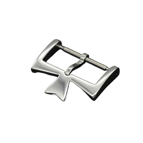 YELEMEABHB Armband Metallschließe passend for Vacheron VC Edelstahl 18MM Uhrenverschluss(VC silvery,20mm) von YELEMEABHB