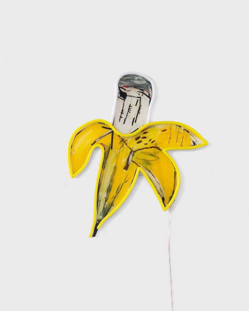 YELLOWPOP Jean Michel Basquiat Banana - EU PLUG men Lighting multi in Größe:ONE SIZE YELLOWPOP Jean Michel Basquiat Banana - EU PLUG men Lighting multi in Größe:ONE SIZE von YELLOWPOP