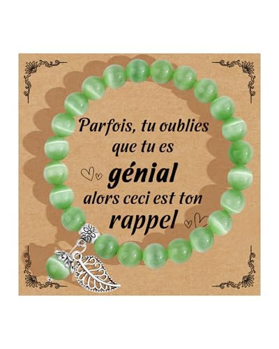 YELUWA Damen Geschenk, Damen Armband, Naturstein Armband, Geschenkidee für Frauen Teenager Mädchen Frauen Geburtstagsgeschenk Geschenk für Herrin Mutter Schwester Freundin Kollegen - Grün YELUWA Damen Geschenk, Damen Armband, Naturstein Armband, Geschenkidee für Frauen Teenager Mädchen Frauen Geburtstagsgeschenk Geschenk für Herrin Mutter Schwester Freundin Kollegen - Grün von YELUWA