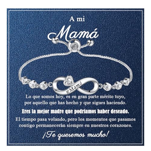 YELUWA Mutter Geschenk - Mama Geschenke - Muttertagsgeschenk Originelle Geschenke für Frauen Damen Armband Geburtstagsgeschenk für Mama Oma Urgroßmutter Tante ES1 von YELUWA