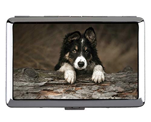 Zigarette Hard Box und Halter, Baby Tier Haustier Welpen Business Credit ID-Kartenhalter (King Size) von YENDOSTEEN