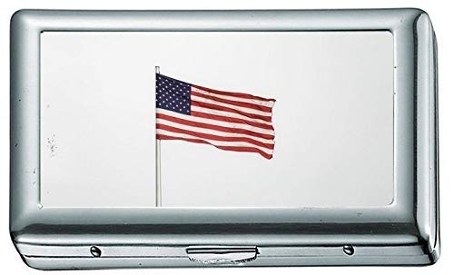 Zigarettenetui-Box, USA-Flagge sj Zigarettenetui aus Edelstahl oder Zigarettenetui von YENDOSTEEN