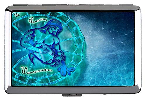 Zigarettenschachtel, Sternzeichen Wassermann Sternbild Astrologie Themen von Hard Box und Halter (King Size) von YENDOSTEEN