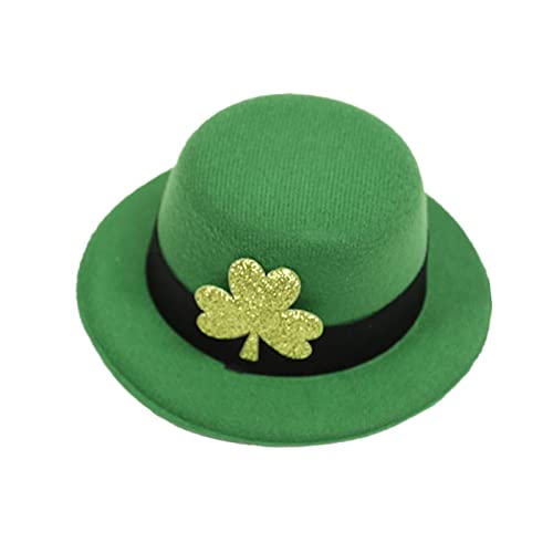 YENVWG Patrick's Day Kopfschmuck Dekorative Haarnadel Party Hut Haarspange von YENVWG