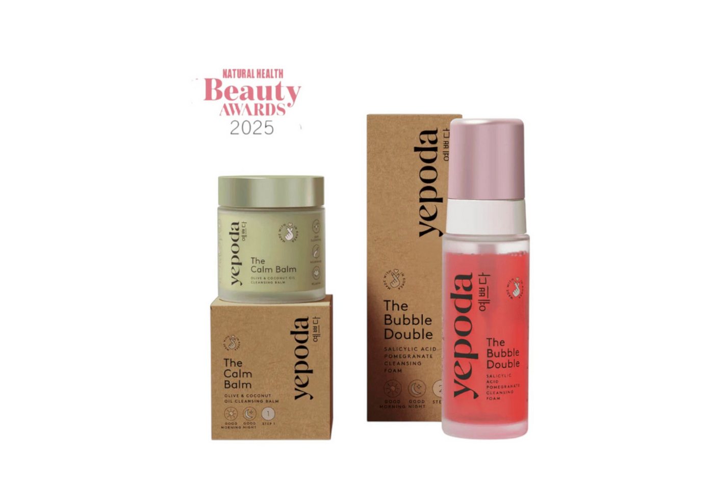 YEPODA Gesichtspflege-Set The Cleansing Duo, 2-tlg. YEPODA Gesichtspflege-Set The Cleansing Duo, 2-tlg. von YEPODA