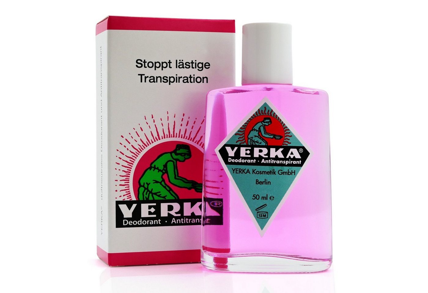 YERKA Kosmetik GmbH Deo-Pumpspray YERKA Deodorant Antitranspirant, 50 ml, Transpirant von YERKA Kosmetik GmbH