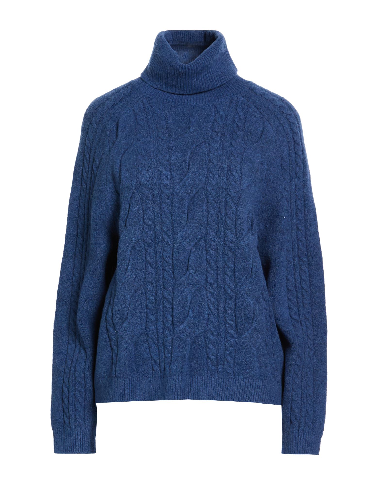 YERSE Rollkragenpullover Damen Blau von YERSE