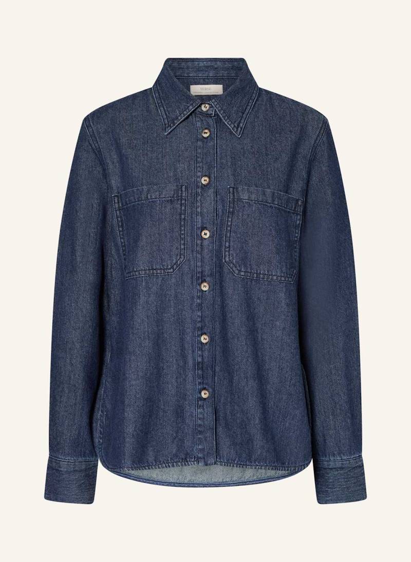 Yerse Jeansbluse texas43 blau von YERSE