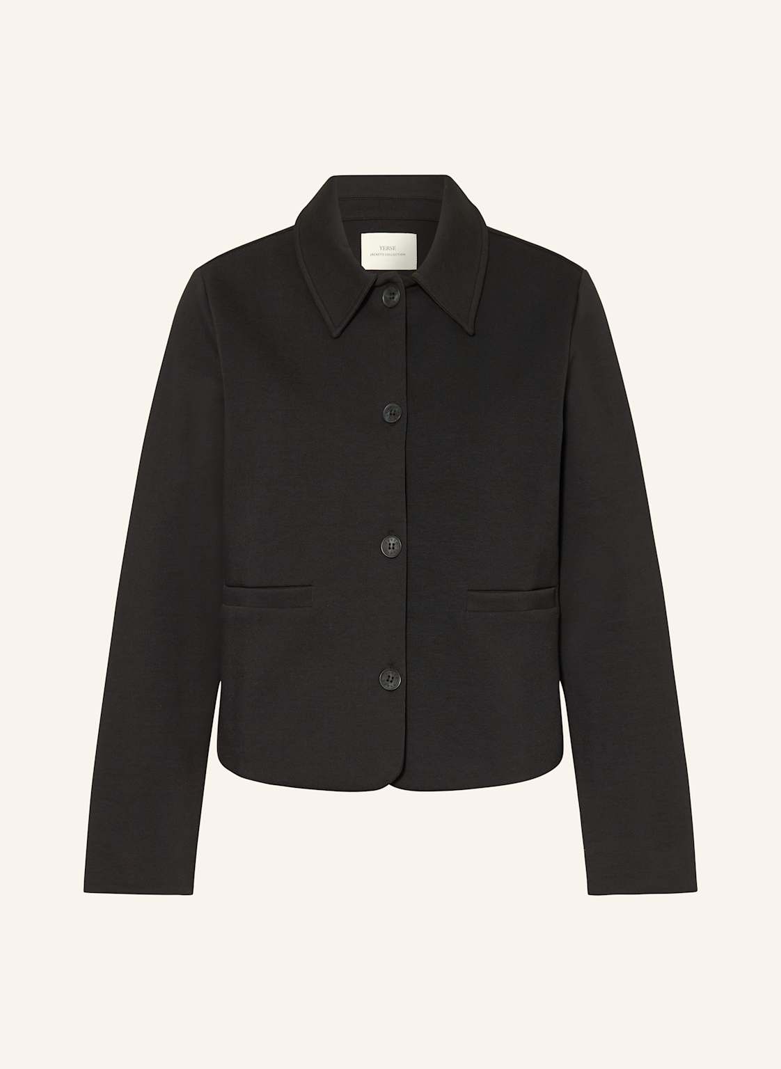 Yerse Kastenjacke Maia schwarz von YERSE