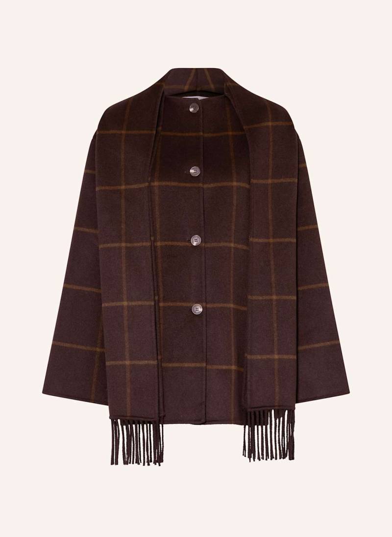 Yerse Mantel Godfy braun von YERSE