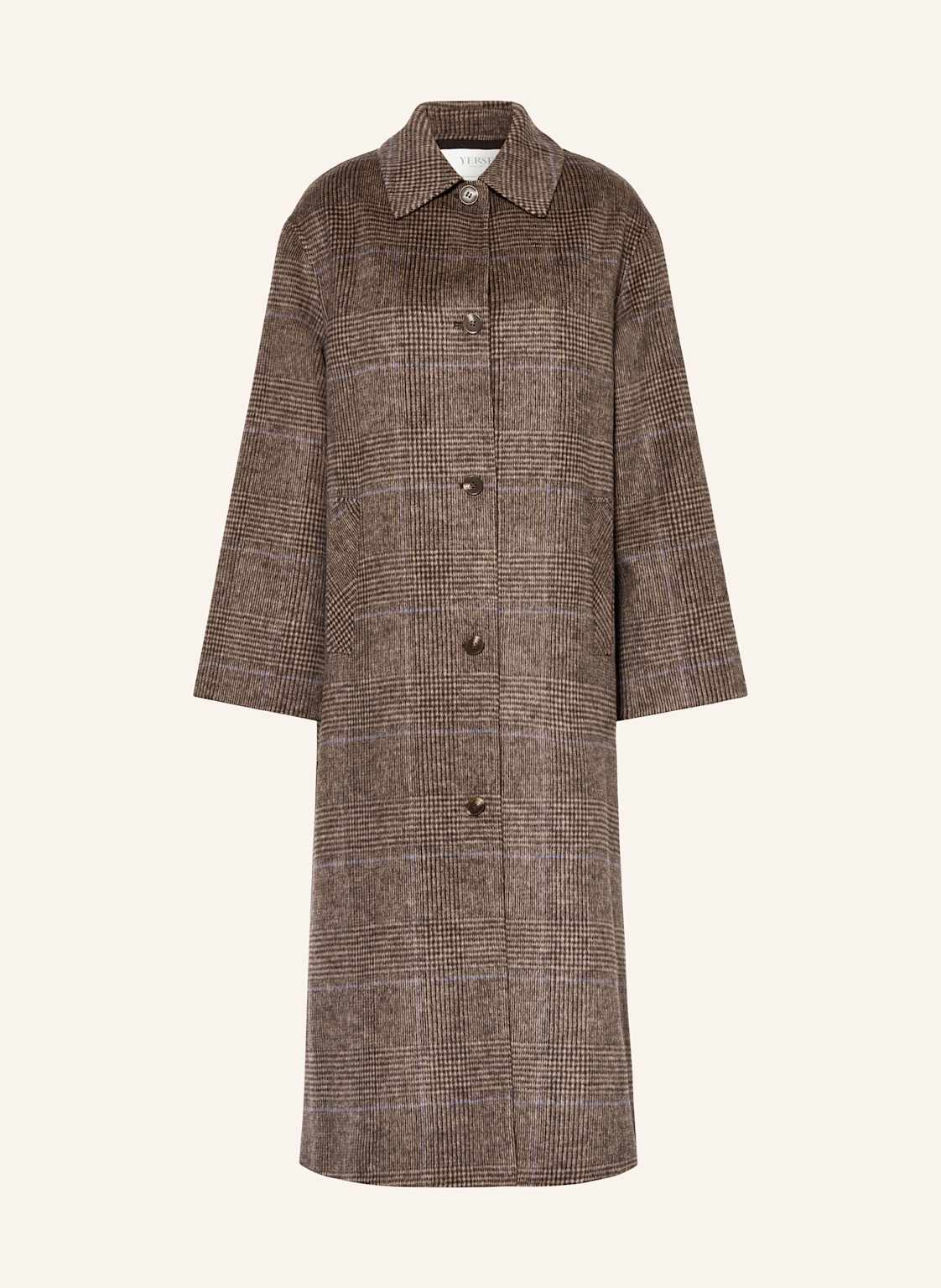 Yerse Mantel Sherlock braun von YERSE