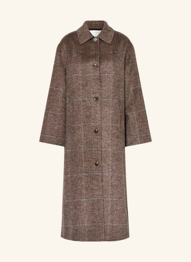 Yerse Mantel Sherlock braun von YERSE
