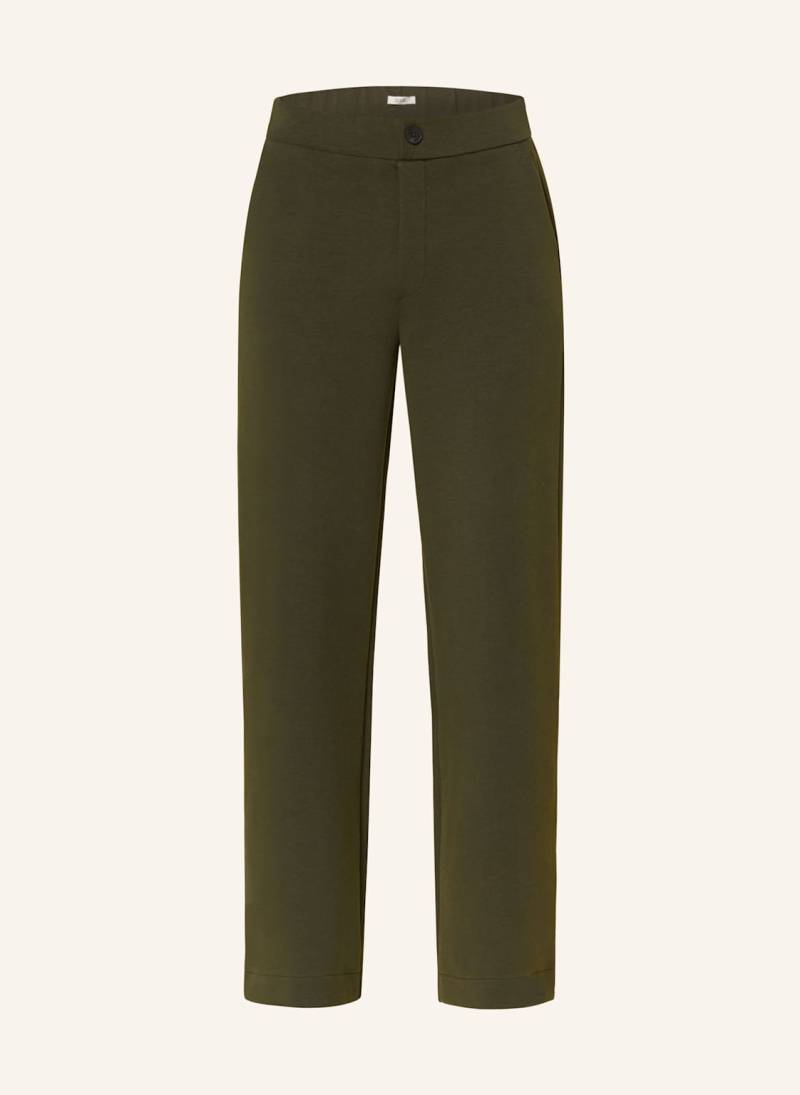 Yerse Marlenehose Maia Aus Jersey gruen von YERSE