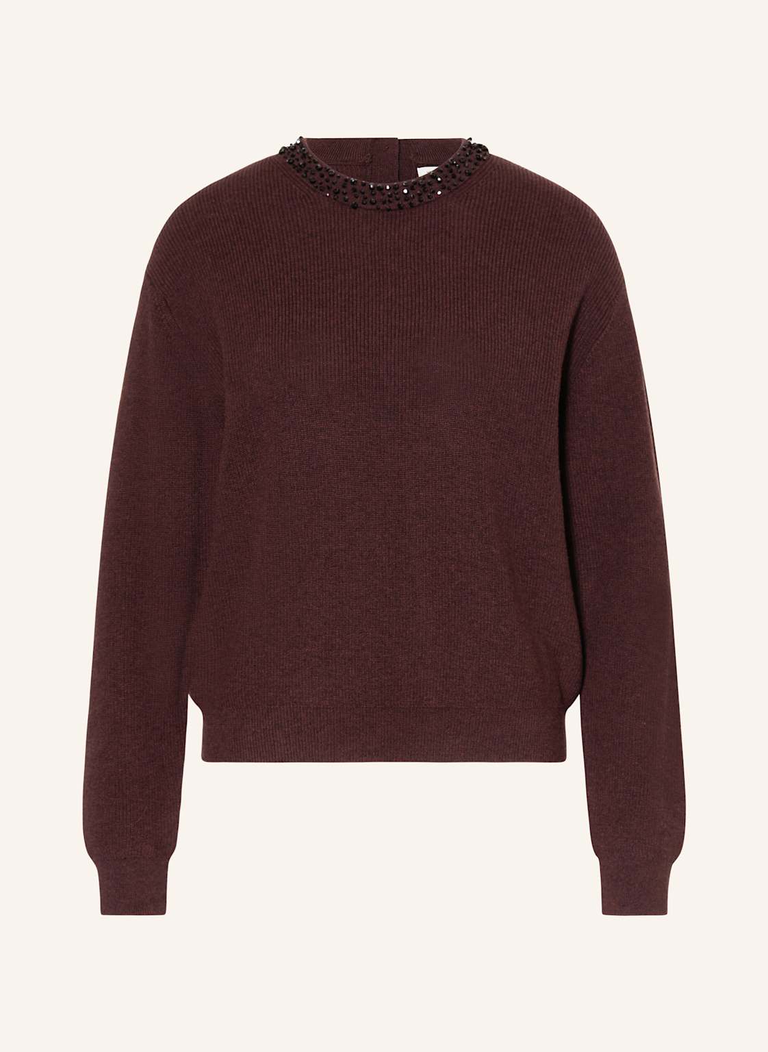 Yerse Pullover Bella Mit Schmucksteinen rot von YERSE