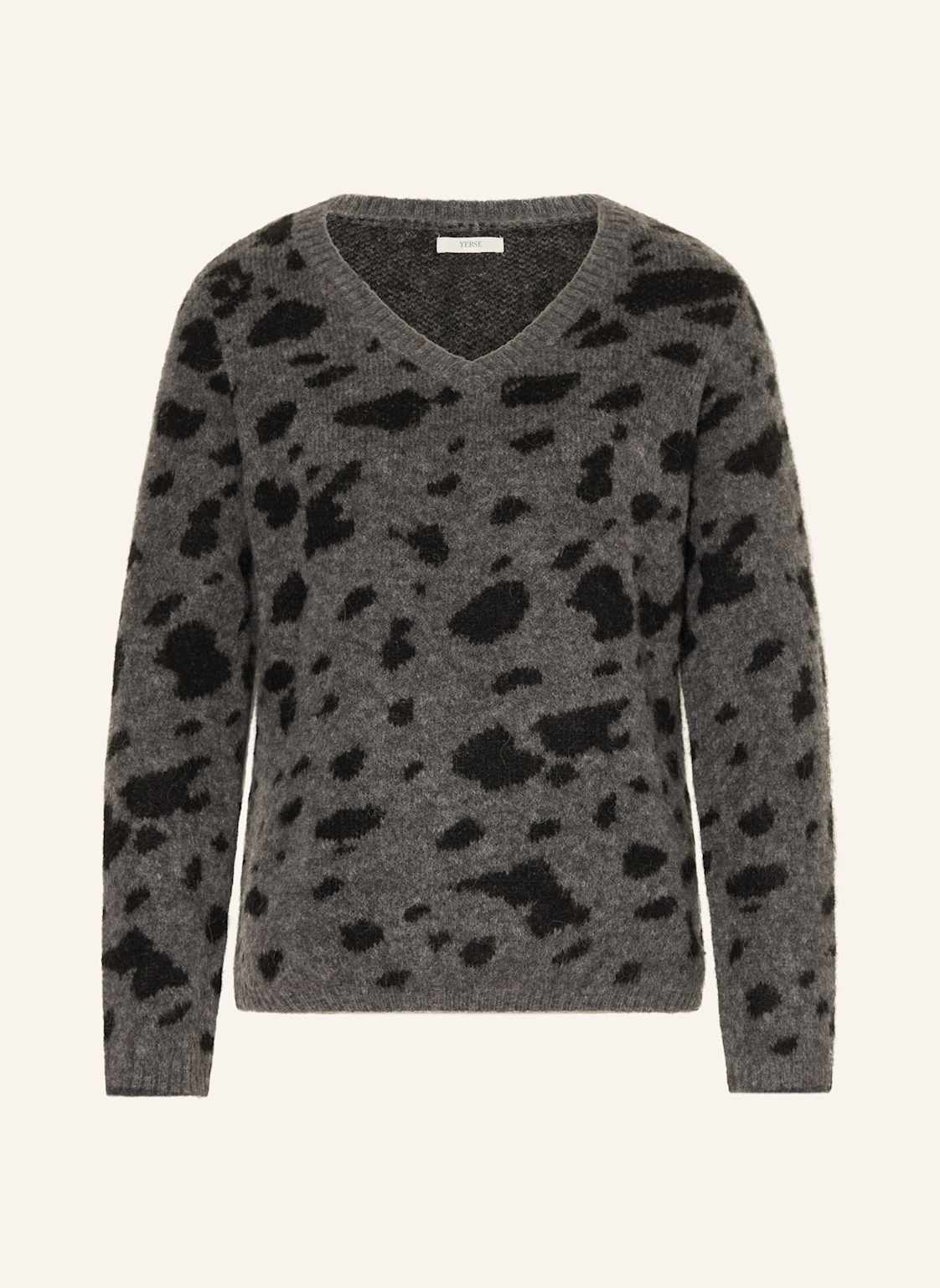 Yerse Pullover Leo Mit Alpaka braun von YERSE