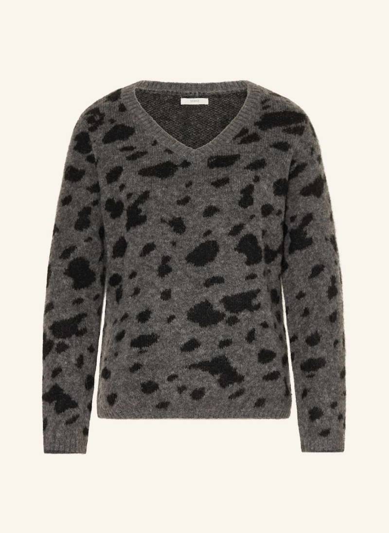 Yerse Pullover Leo Mit Alpaka braun von YERSE