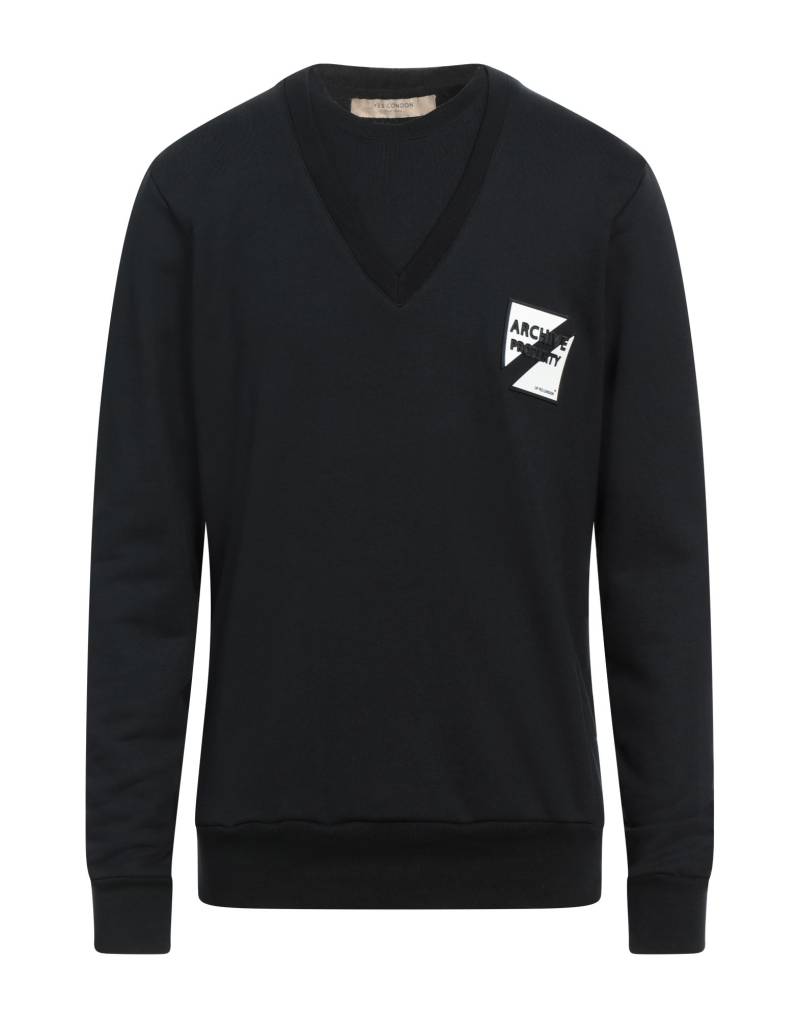 YES LONDON Sweatshirt Herren Schwarz von YES LONDON