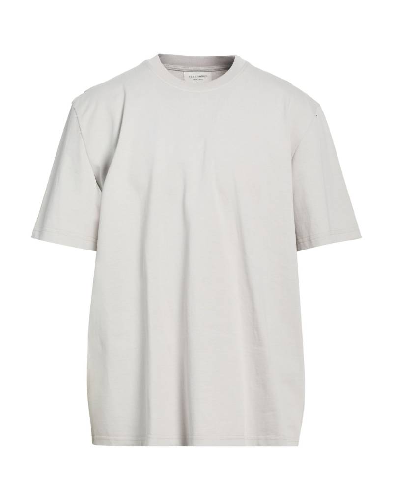 YES LONDON T-shirts Herren Hellgrau von YES LONDON