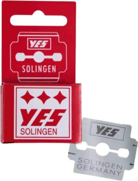 YES Solingen Hornhauthobelklingen Spezialstahl 1 Stk. von YES Solingen