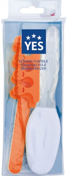YES Solingen Pedi-Care Fußpflegeset orange 1 Stk. von YES Solingen
