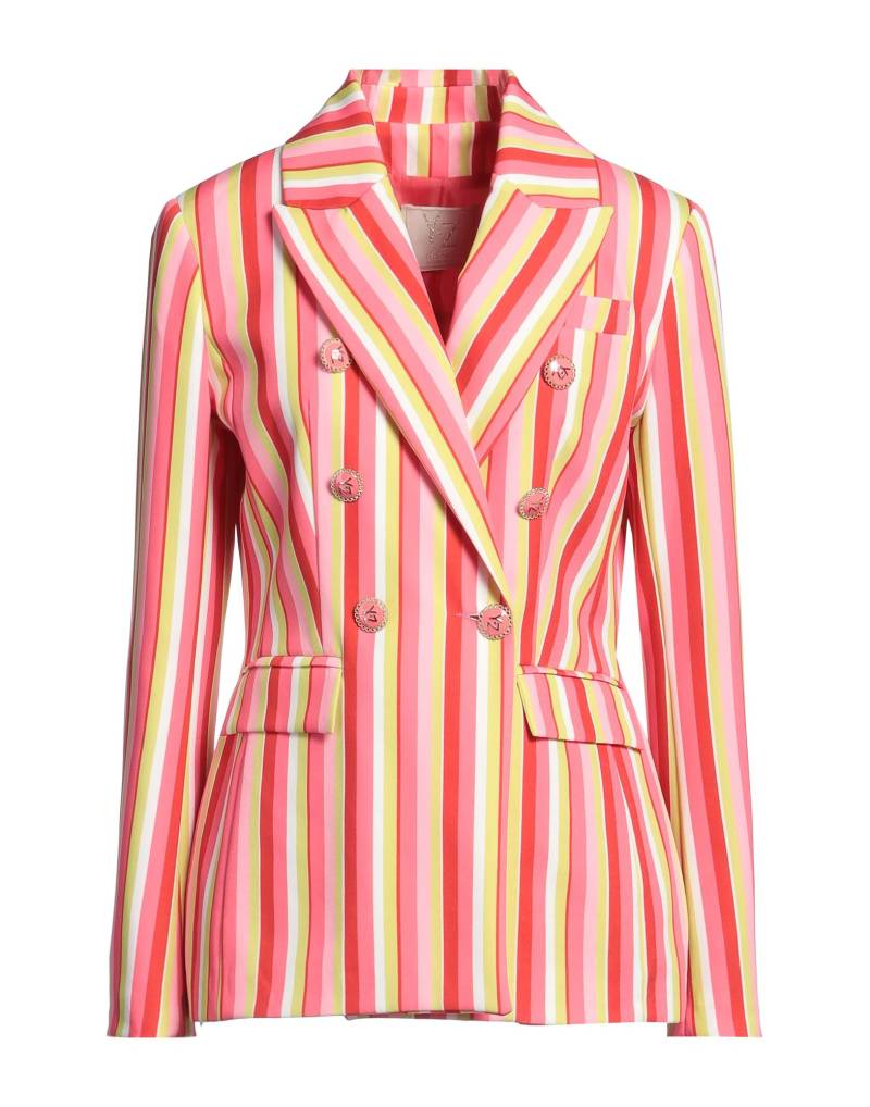 YES ZEE by ESSENZA Blazer Damen Rot von YES ZEE by ESSENZA