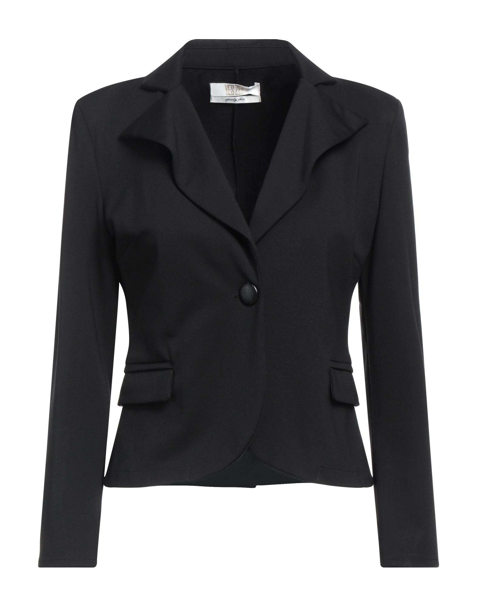 YES ZEE by ESSENZA Blazer Damen Schwarz von YES ZEE by ESSENZA