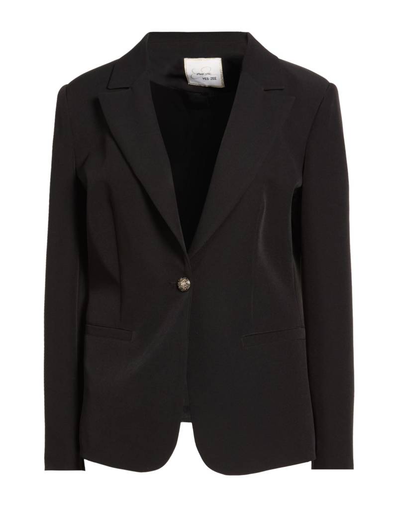 YES ZEE by ESSENZA Blazer Damen Schwarz von YES ZEE by ESSENZA