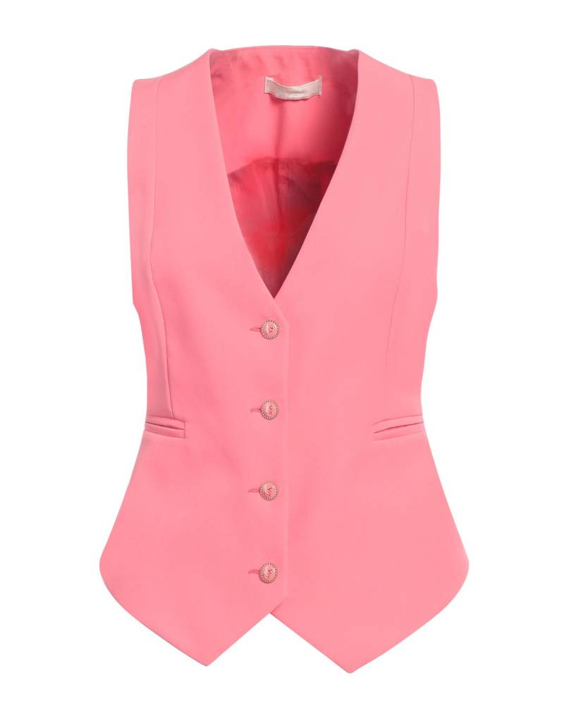 YES ZEE by ESSENZA Couture-weste Damen Fuchsia von YES ZEE by ESSENZA