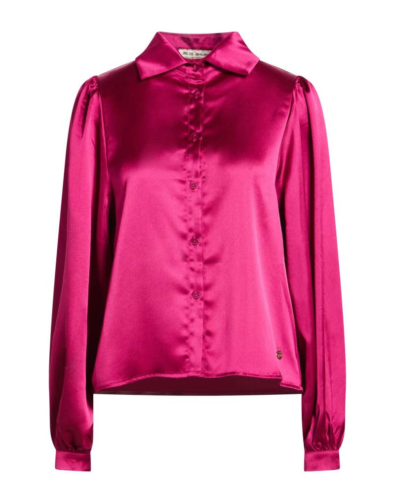 YES ZEE by ESSENZA Hemd Damen Purpur von YES ZEE by ESSENZA