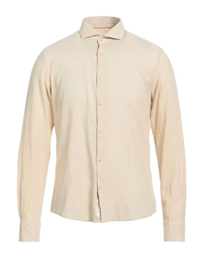 YES ZEE by ESSENZA Hemd Herren Beige von YES ZEE by ESSENZA