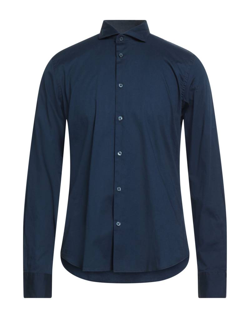 YES ZEE by ESSENZA Hemd Herren Marineblau von YES ZEE by ESSENZA