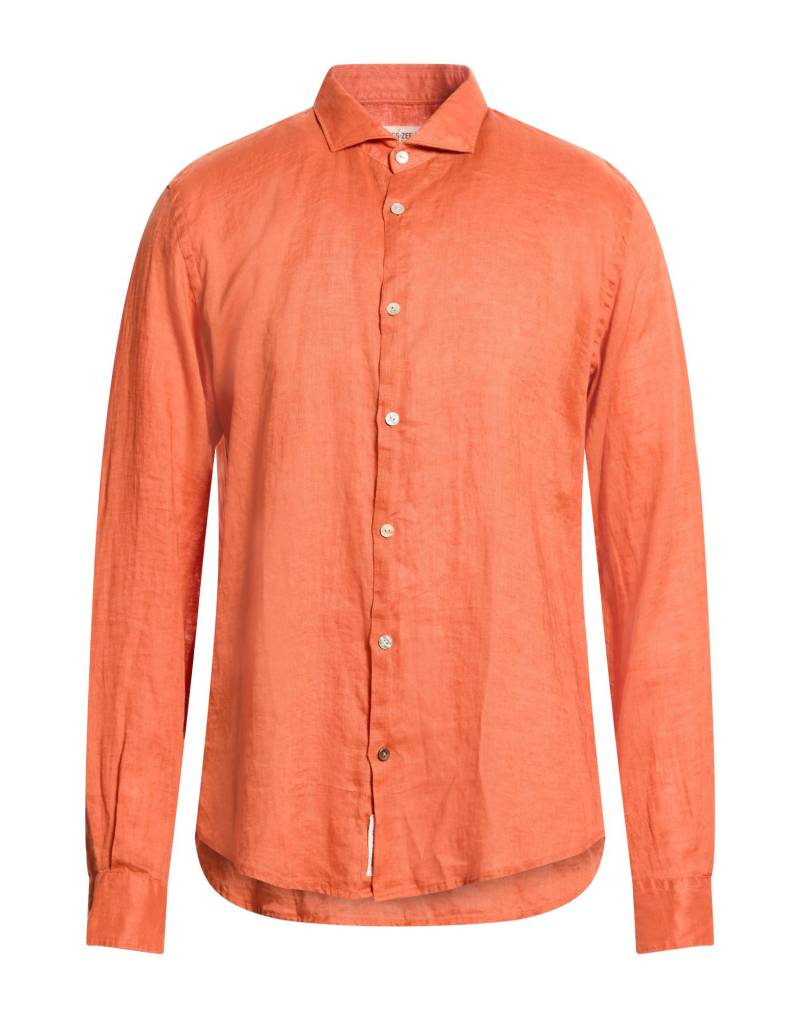 YES ZEE by ESSENZA Hemd Herren Rostrot von YES ZEE by ESSENZA