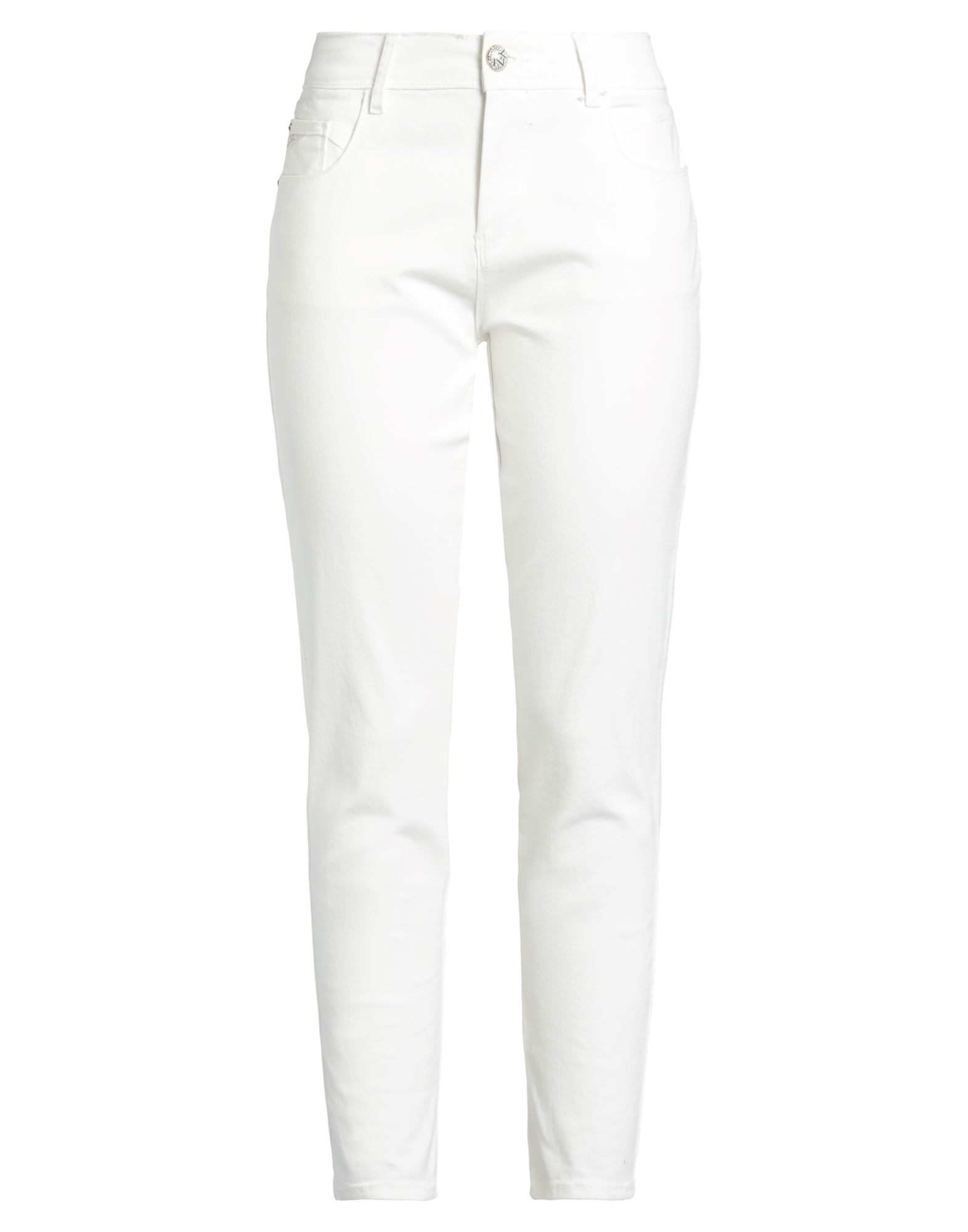 YES ZEE by ESSENZA Hose Damen Weiß von YES ZEE by ESSENZA