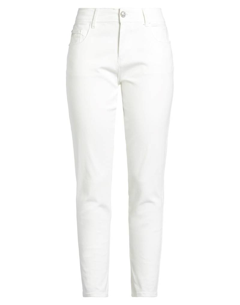 YES ZEE by ESSENZA Hose Damen Weiß von YES ZEE by ESSENZA