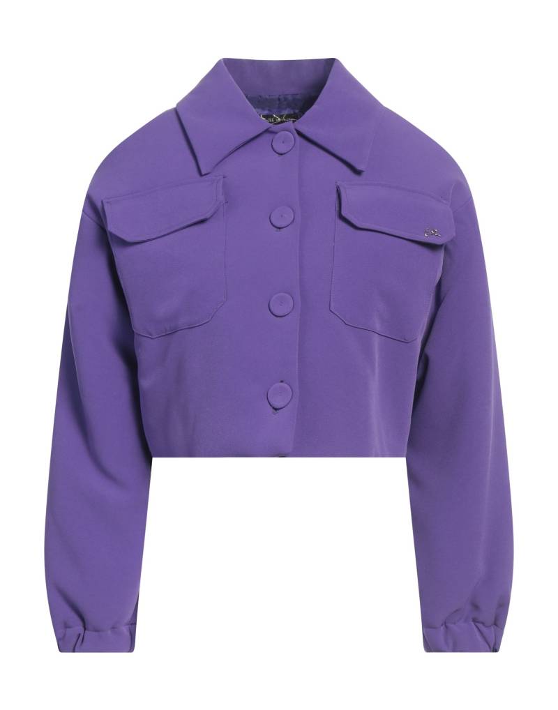 YES ZEE by ESSENZA Jacke & Anorak Damen Violett von YES ZEE by ESSENZA