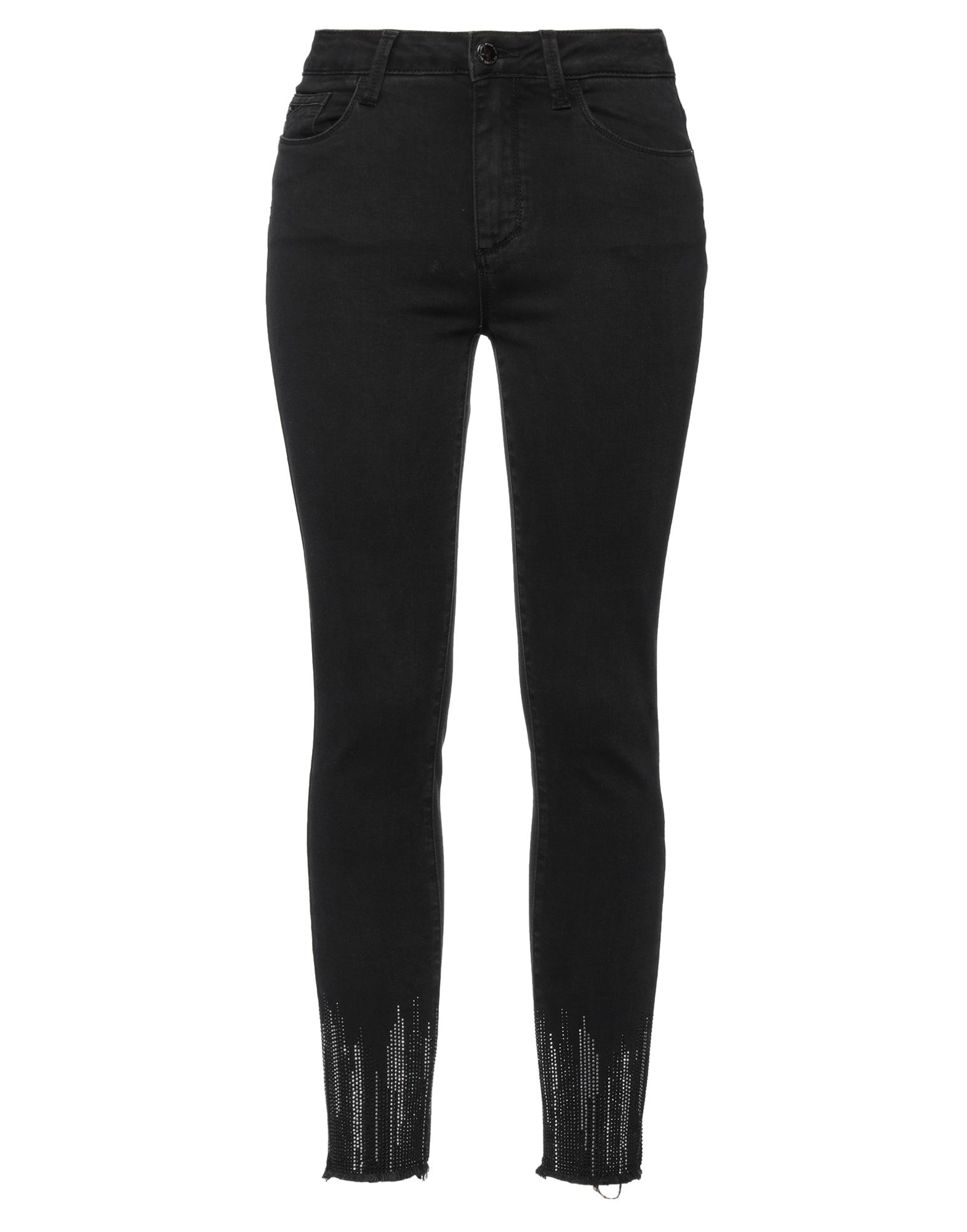 YES ZEE by ESSENZA Jeanshose Damen Schwarz von YES ZEE by ESSENZA