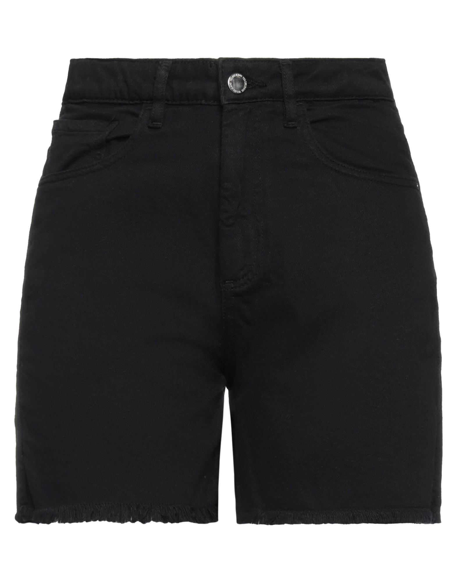 YES ZEE by ESSENZA Jeansshorts Damen Schwarz von YES ZEE by ESSENZA