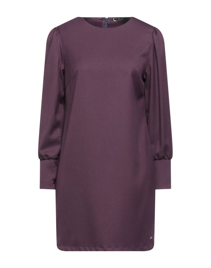 YES ZEE by ESSENZA Mini-kleid Damen Dunkelviolett von YES ZEE by ESSENZA