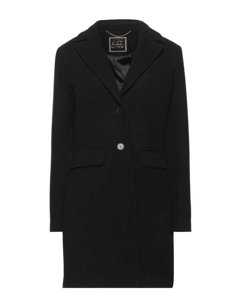 YES ZEE by ESSENZA Mantel Damen Schwarz von YES ZEE by ESSENZA