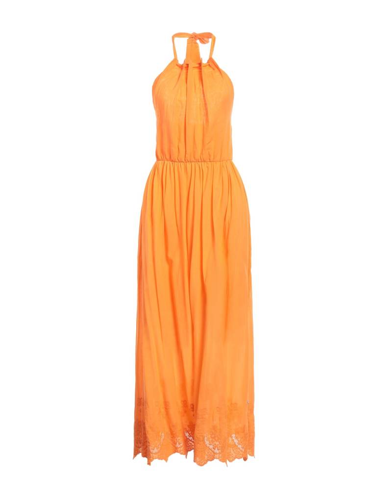 YES ZEE by ESSENZA Maxi-kleid Damen Orange von YES ZEE by ESSENZA