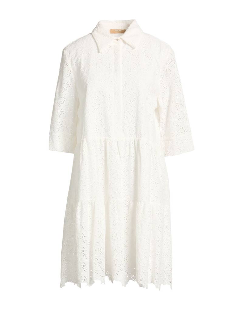 YES ZEE by ESSENZA Mini-kleid Damen Weiß von YES ZEE by ESSENZA