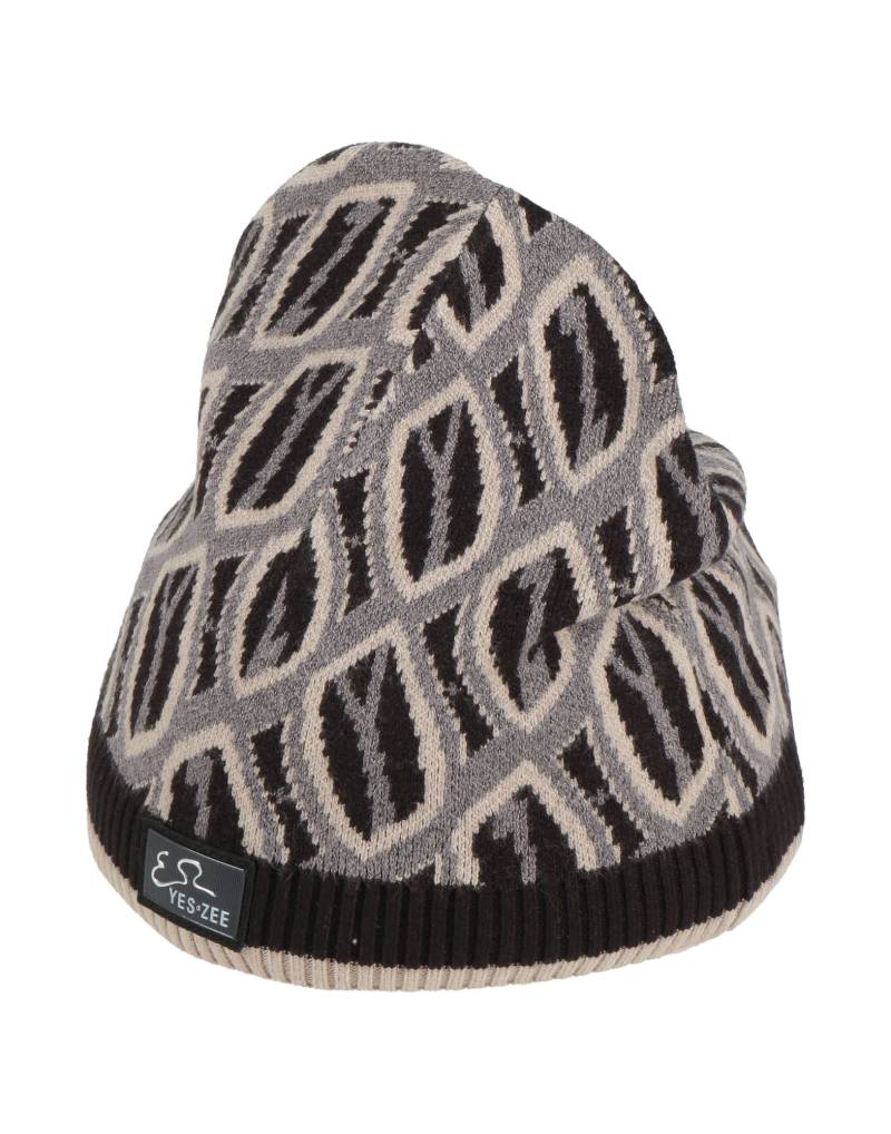 YES ZEE by ESSENZA Mützen & Hüte Damen Maulwurfsgrau von YES ZEE by ESSENZA