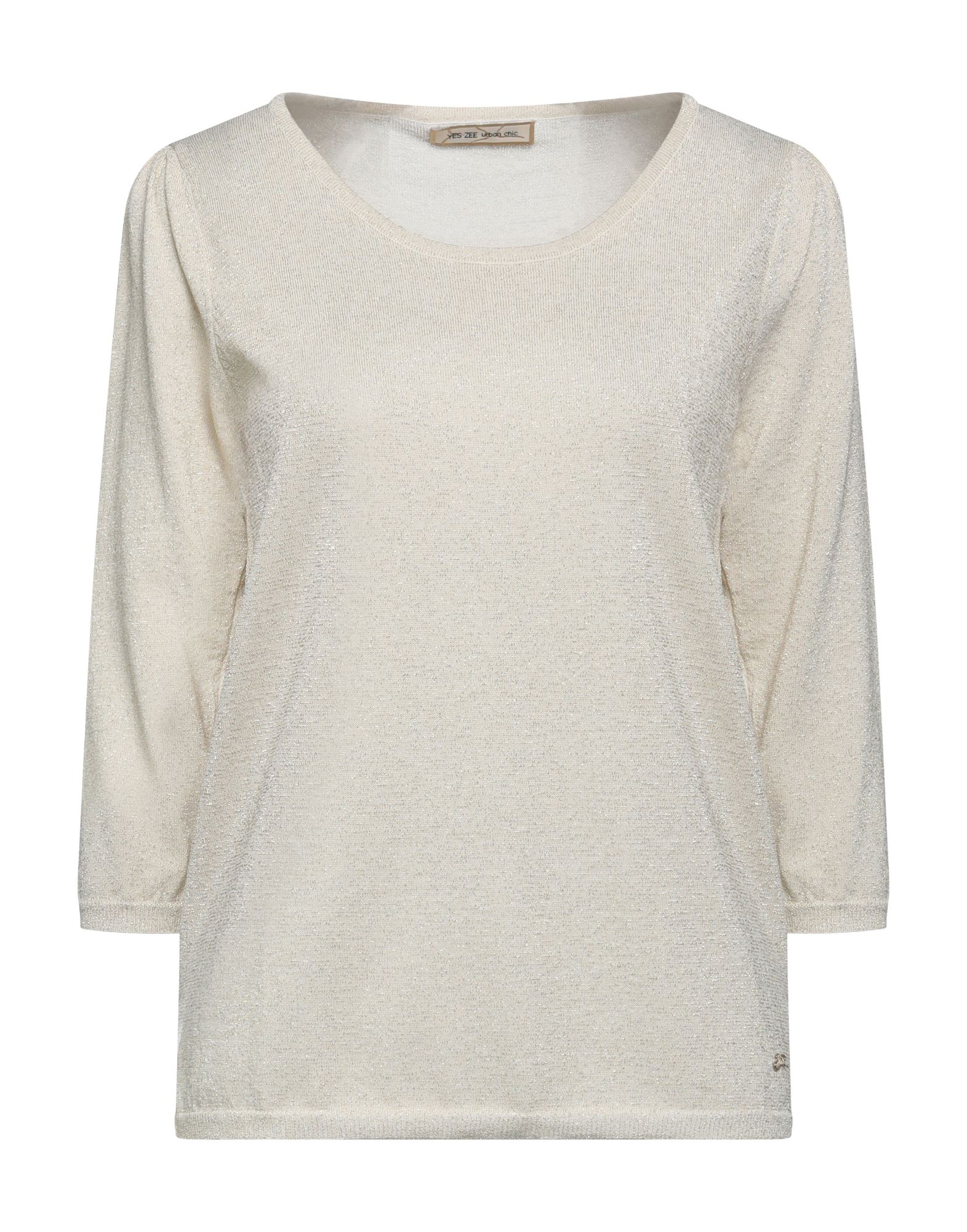 YES ZEE by ESSENZA Pullover Damen Beige von YES ZEE by ESSENZA