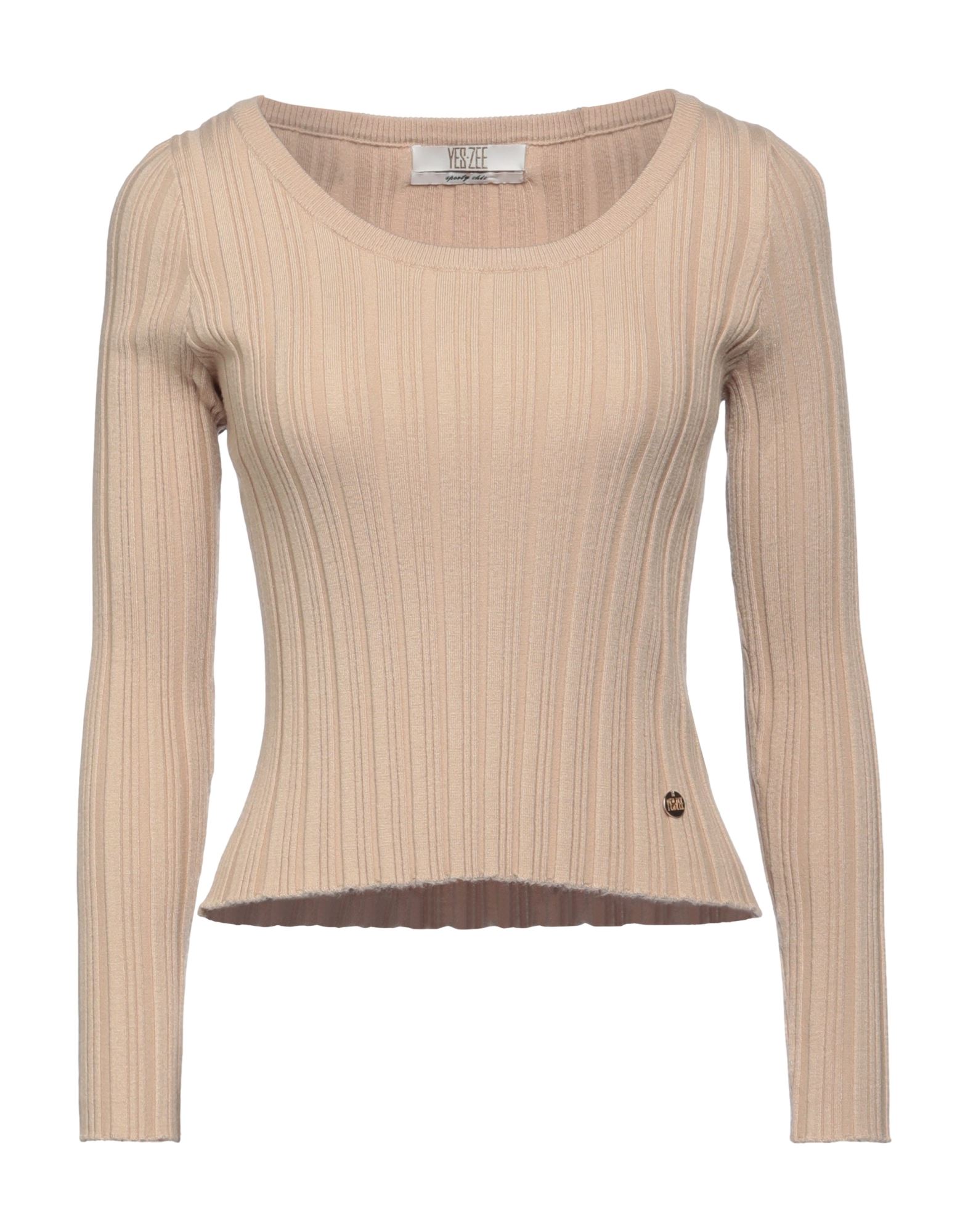 YES ZEE by ESSENZA Pullover Damen Beige von YES ZEE by ESSENZA