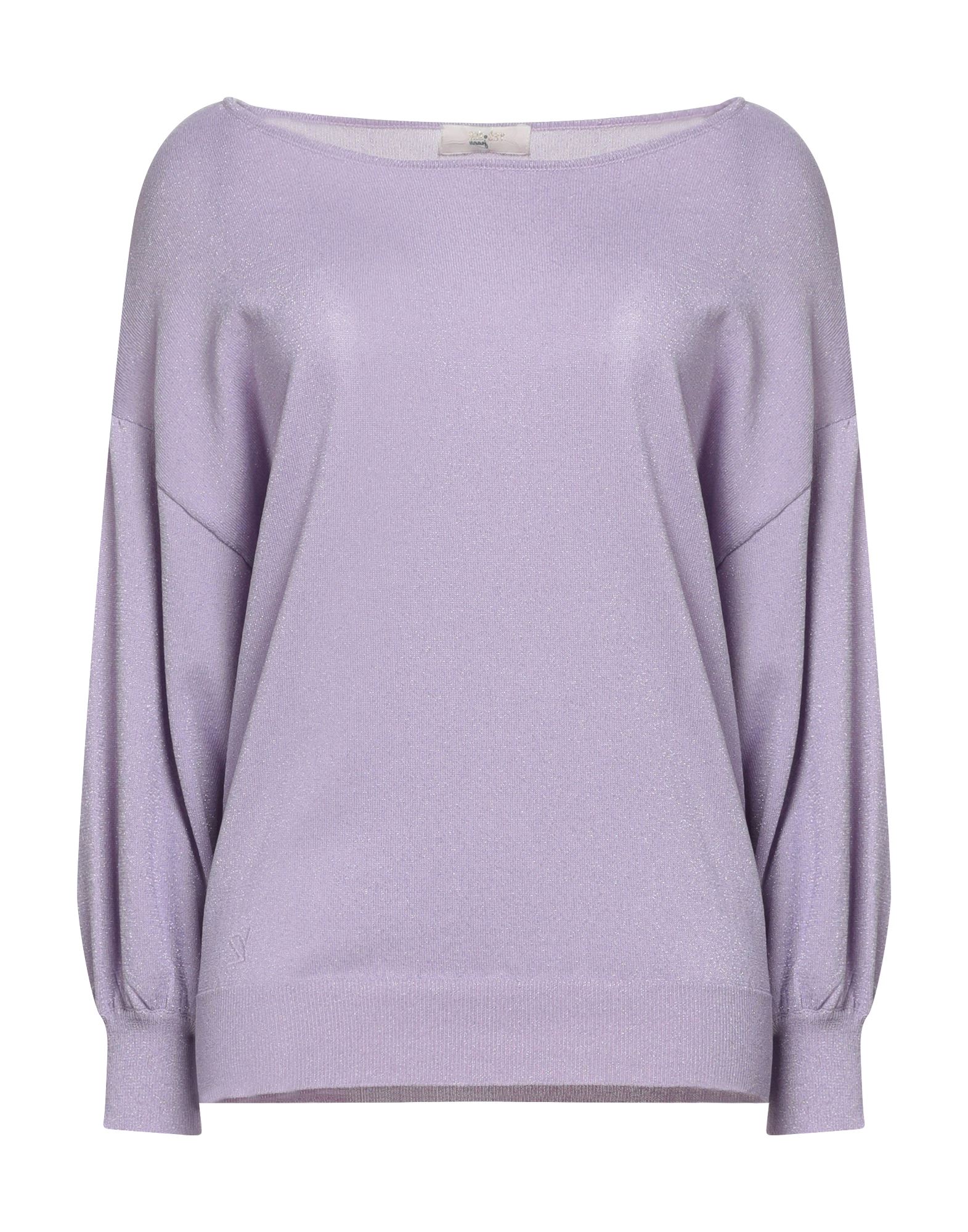 YES ZEE by ESSENZA Pullover Damen Lila von YES ZEE by ESSENZA