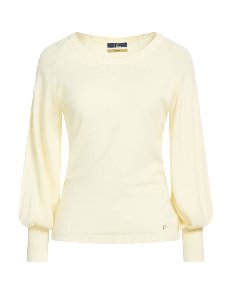 YES ZEE by ESSENZA Pullover Damen Pastellgelb von YES ZEE by ESSENZA
