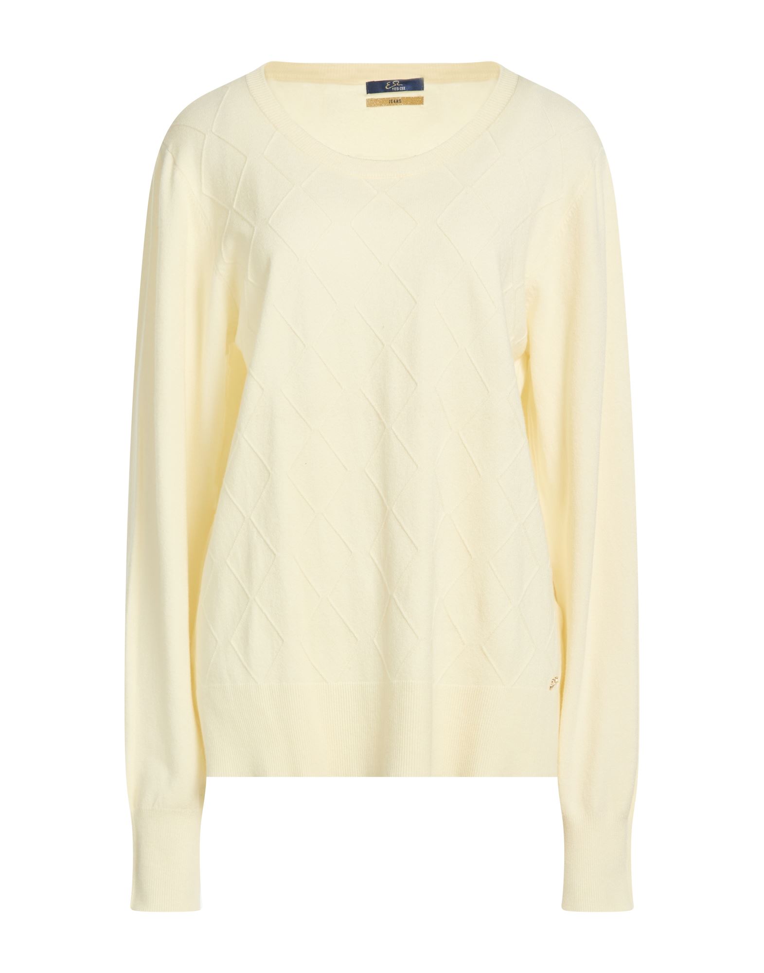 YES ZEE by ESSENZA Pullover Damen Pastellgelb von YES ZEE by ESSENZA