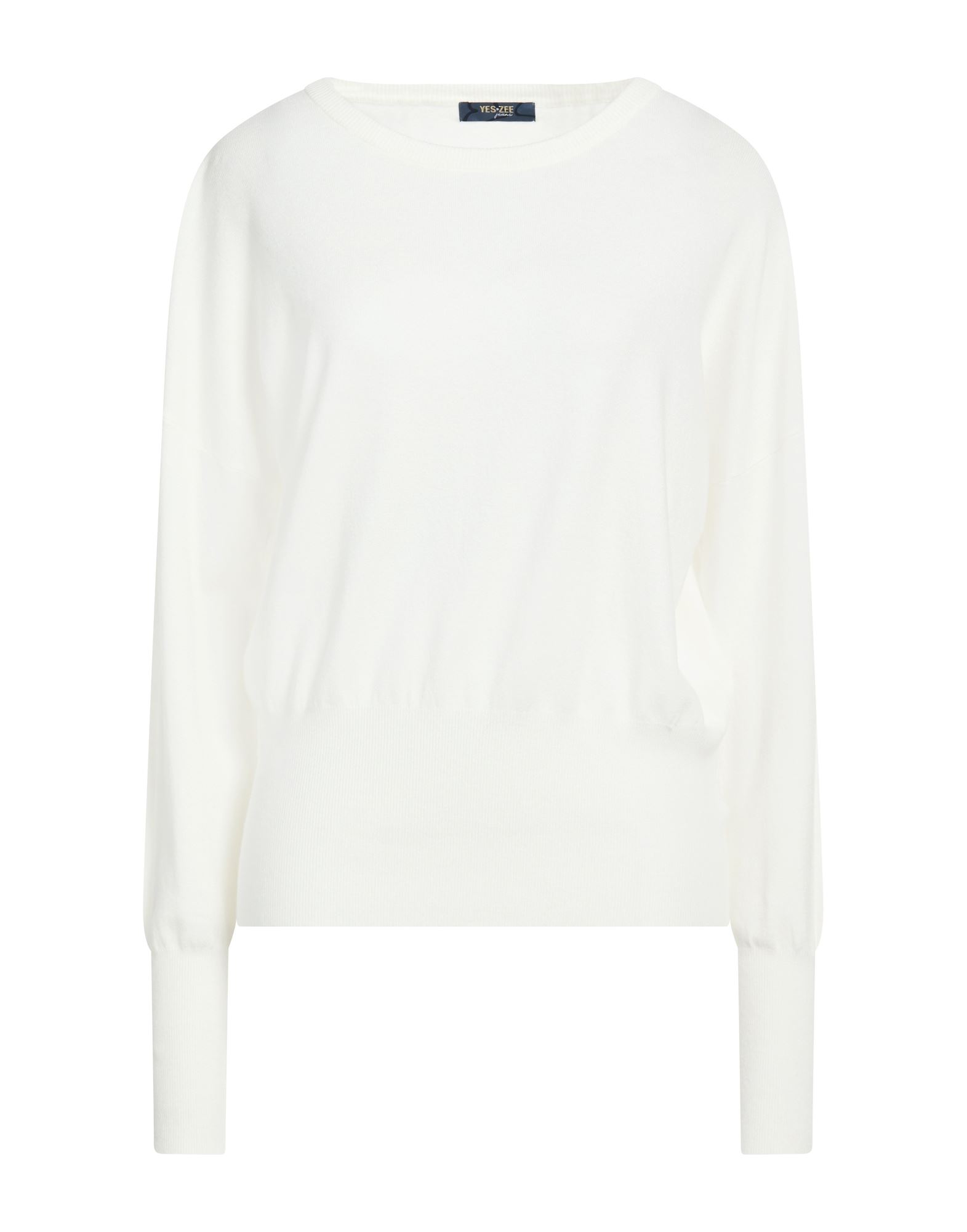 YES ZEE by ESSENZA Pullover Damen Weiß von YES ZEE by ESSENZA