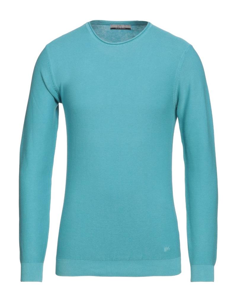 YES ZEE by ESSENZA Pullover Herren Azurblau von YES ZEE by ESSENZA